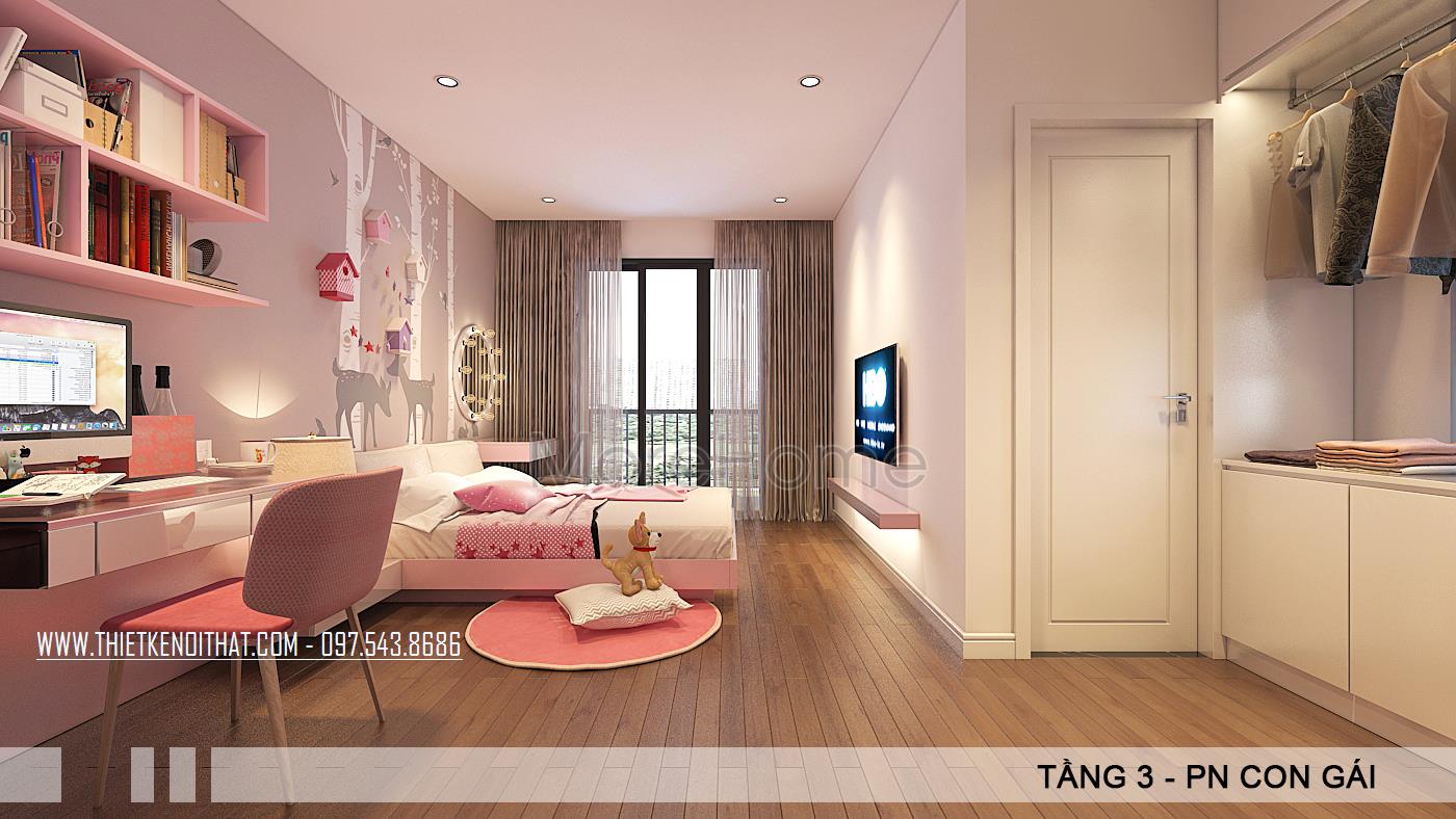 Thiết kế biệt thự hiện đại VinHome Thăng Long
